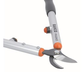 Tijeras de podar de dos manos de corte deslizante de 30 mm, profesionales y ligeras, con mango de aluminio | P114-SL